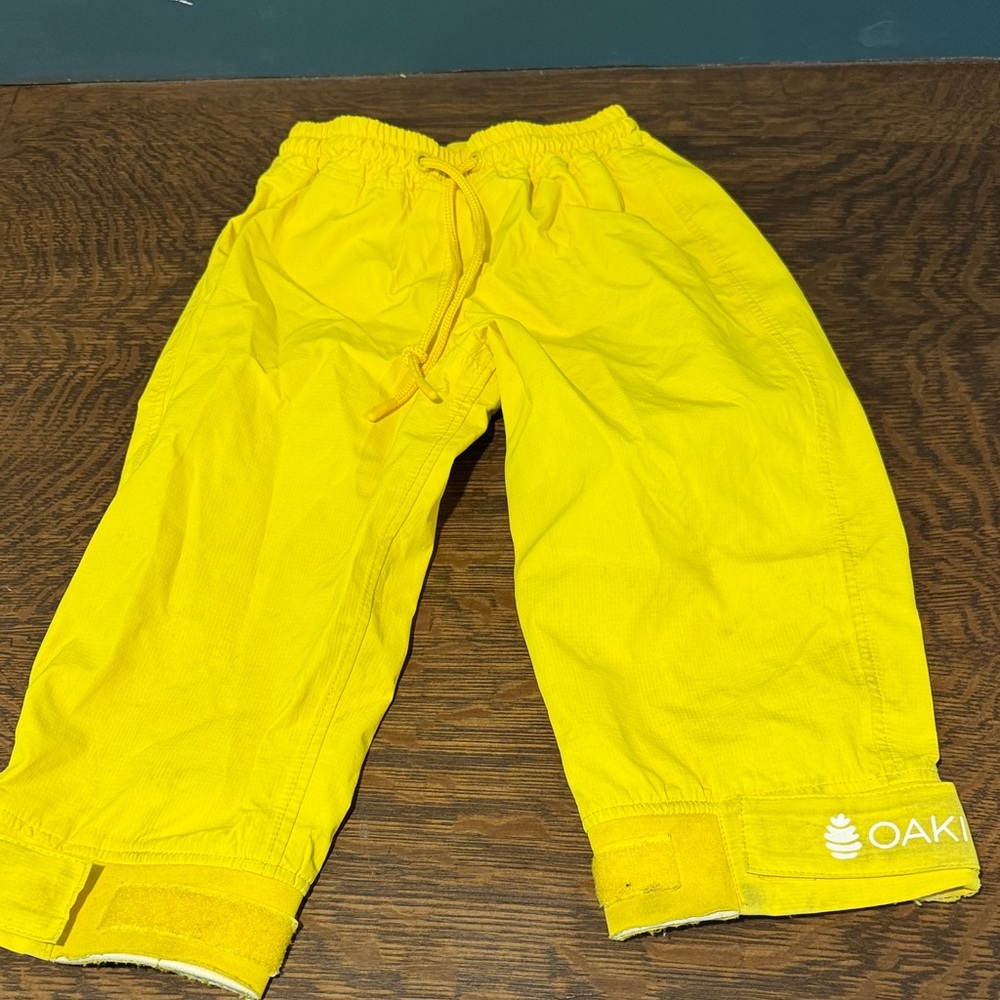 OAK Kids Vibrant Yellow Elastic-Waist Joggers